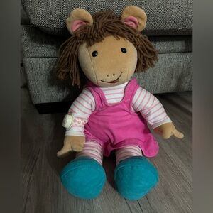 Vintage DW Read - Arthur - Plush Doll from 1998. Microsoft interactive learning